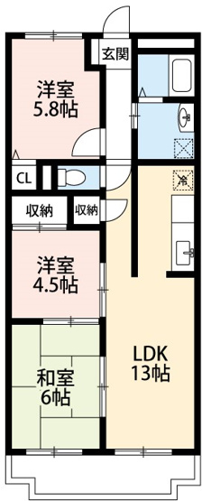 【間取り】 | マンションソニア