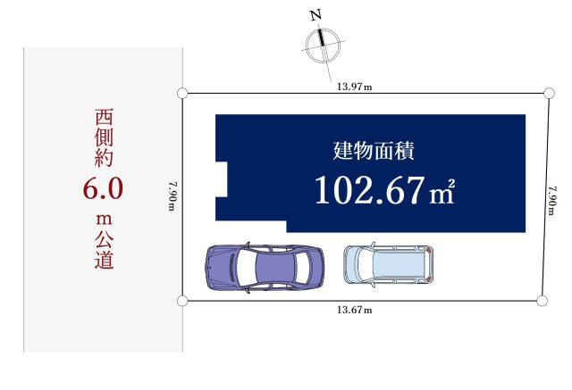 練馬区下石神井6丁目 限定1棟の区画図|穏やかで暮らし心地の良い閑静な住宅地エリア
緑豊かな石神井公園も近く