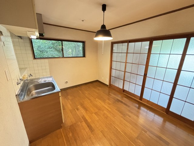 不入斗マンションの居間・リビング|ゆったりとしたリビングです