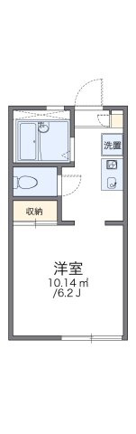 レオパレスベル池上参番館の間取り