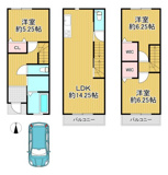 堺市北区北花田町2丁 新築戸建の画像