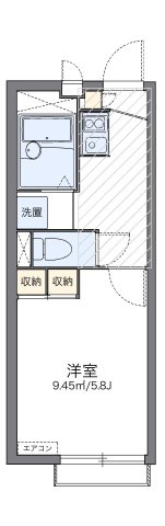 レオパレス追浜の間取り
