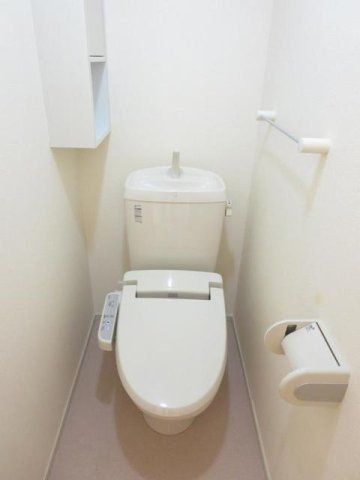 フィオーレ篠原のトイレ|落ち着いたトイレです