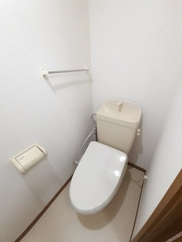 ハイツ　ロジュマンＢのトイレ|落ち着いたトイレです