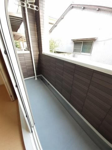 スターリースカイのバルコニー|広々としたバルコニーです