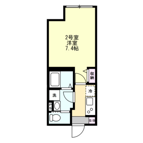 （仮称）久比里アパートの間取り