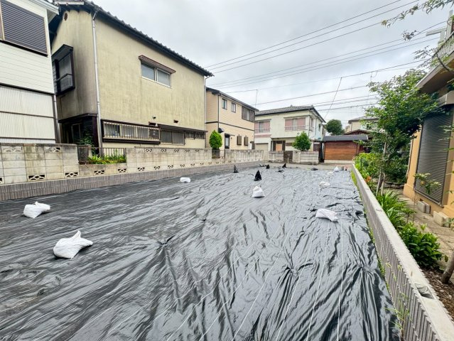 【外観】 | 松戸市八ヶ崎1丁目 | 現況更地にてお引渡しとなるので、解体費用等の初期費用も軽減できるのも嬉しいポイントです♪注文建築用地に最適な立地です！