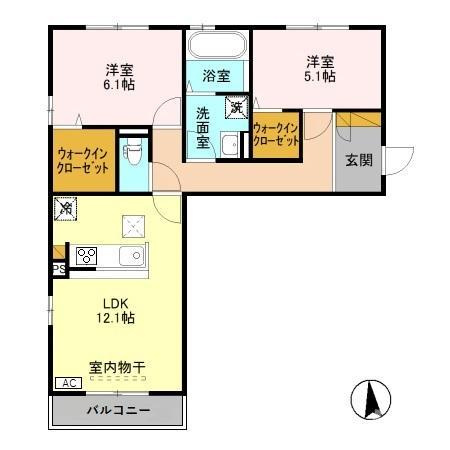 ヴィンヤードの間取り