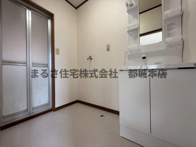 鷹コーポの洗面所