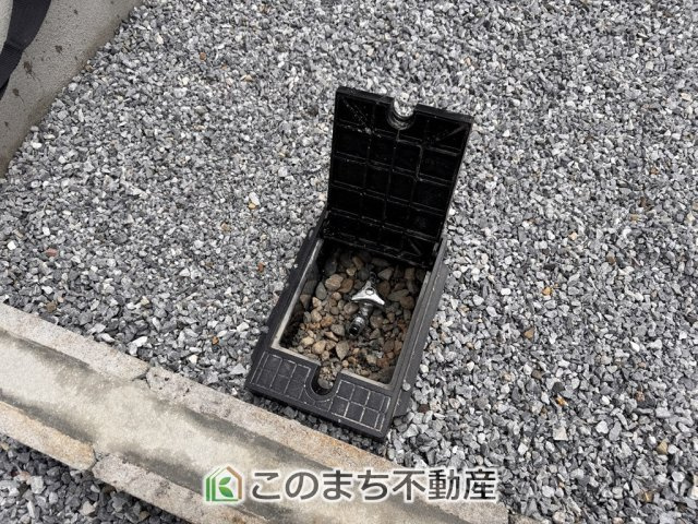 ハートフルタウン宇都宮市松原2丁目1825番の設備|外水栓はアウトドアやガーデニング、車のお手入れにも活躍します。