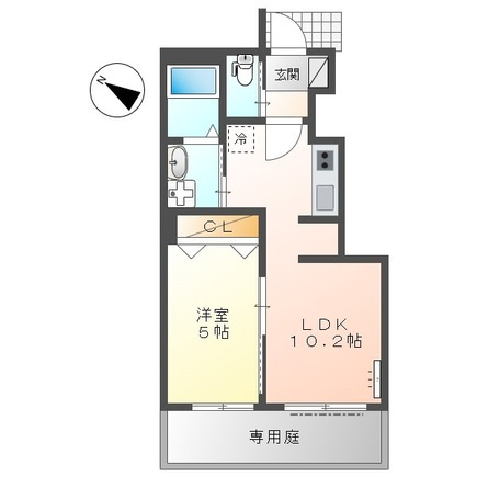 Wall Roseの間取り|間取図
