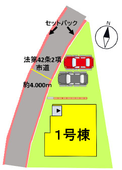 仲介手〇料不要　よかタウンBloom東区桜木4丁目3期【桜木東小・桜木中】の区画図