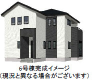 仲介手〇料不要　よかタウンBloom北区明徳町4期【川上小・北部中】の外観パース|外観パースです