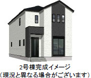 仲介手〇料不要　よかタウンBloomＨ北区楡木6丁目3期【楡木、楠小・楠中】の外観パース|外観パースです