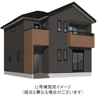 仲介手〇料不要　よかタウンBloom大津町大字森1期【大津小・大津中】の外観パース|外観パースです