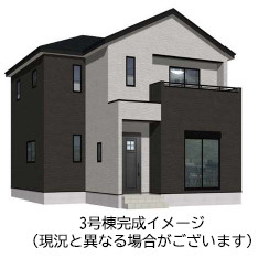 仲介手〇料不要　よかタウンBloom北区楡木2丁目2期【楡木小・楠中】の外観パース|外観パースです
