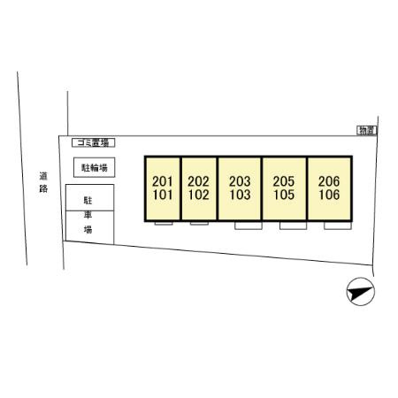 【区画図】 | メゾンエトワール-佐須町1丁目-