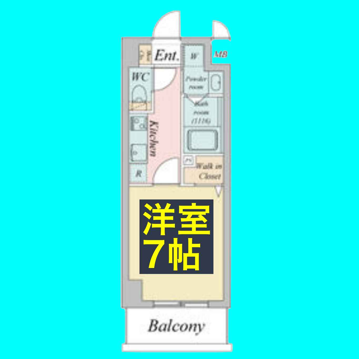 プレイズシード御器所イーストの間取り