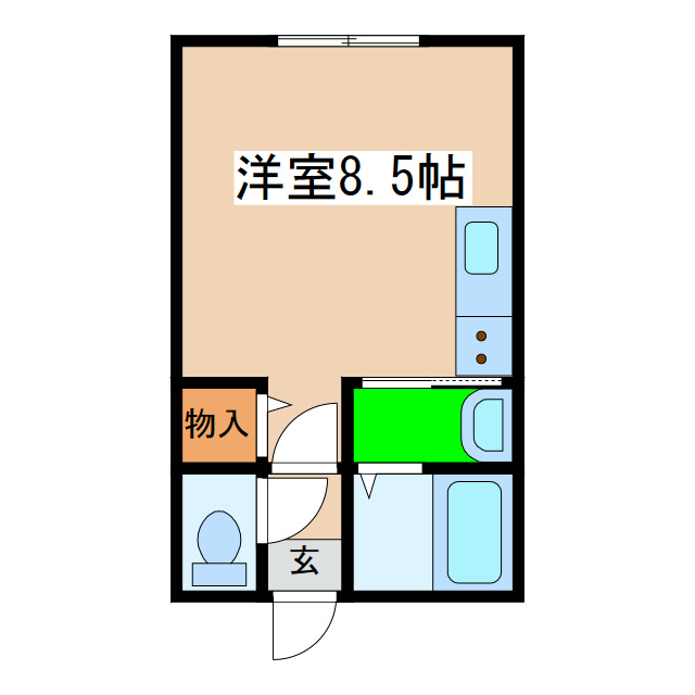 スペースコアの間取り