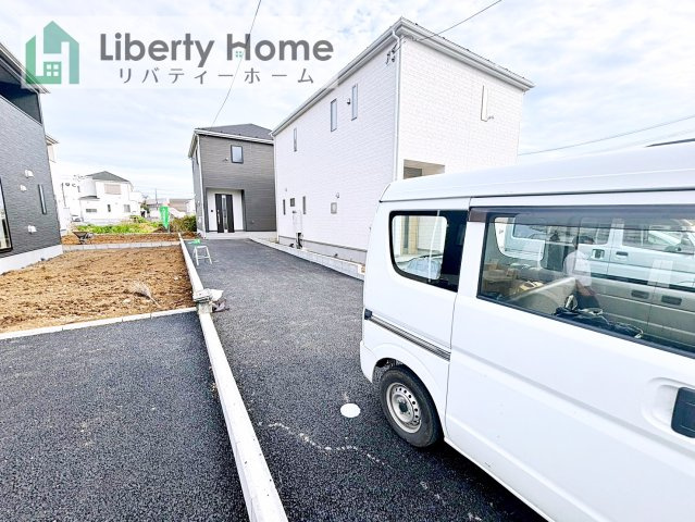土浦市木田余西台第2　新築戸建　3号棟の駐車場
