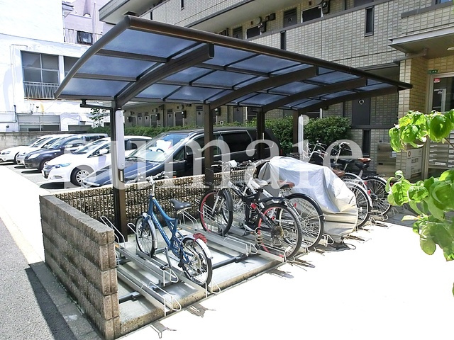 サンモール北小岩のその他共用部分|屋根つきの駐輪スペース有ります♪