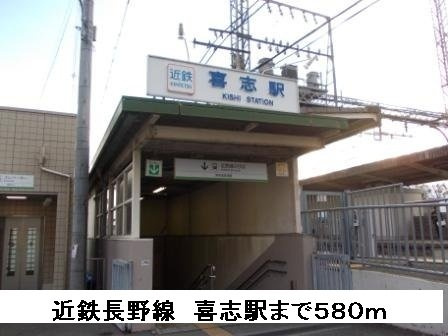パレ・フルールの周辺|近鉄長野線　喜志駅まで580m