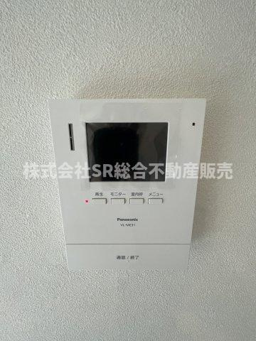東鴻池町4丁目中古戸建のセキュリティ|来客時に直接顔を合わせずにやりとりしたり、不審者の侵入を防いだりとセキュリティー面で重宝する設備です！