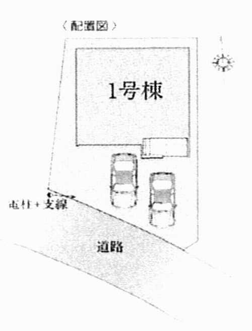 藤沢市片瀬8期　新築戸建全1棟　1号棟の区画図