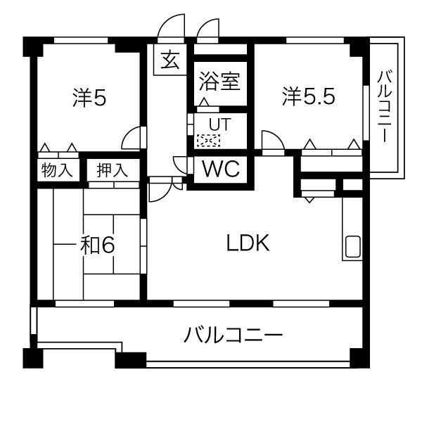 第2エステート松尾の間取り