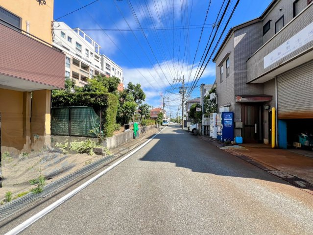 西野6丁目の前面道路含む現地写真