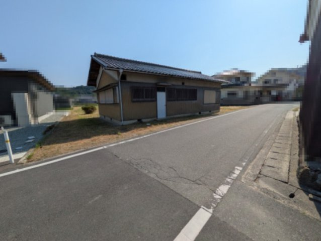 姫路市香寺町田野　売土地の前面道路含む現地写真