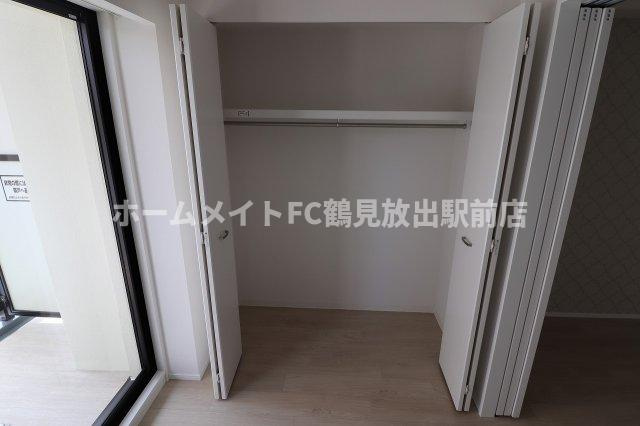 大阪市鶴見区放出東３丁目の賃貸マンションの収納