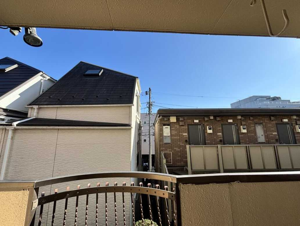 サンワハイツ　駅近　女性限定　南東角部屋の展望