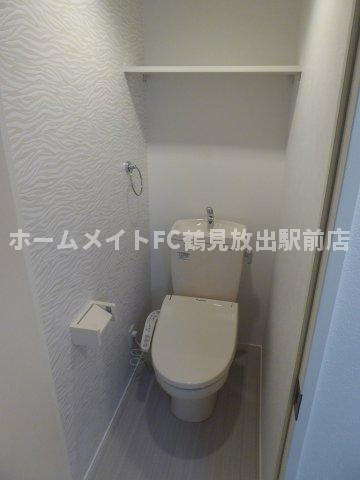 大阪市城東区新喜多東１丁目のハイツのトイレ