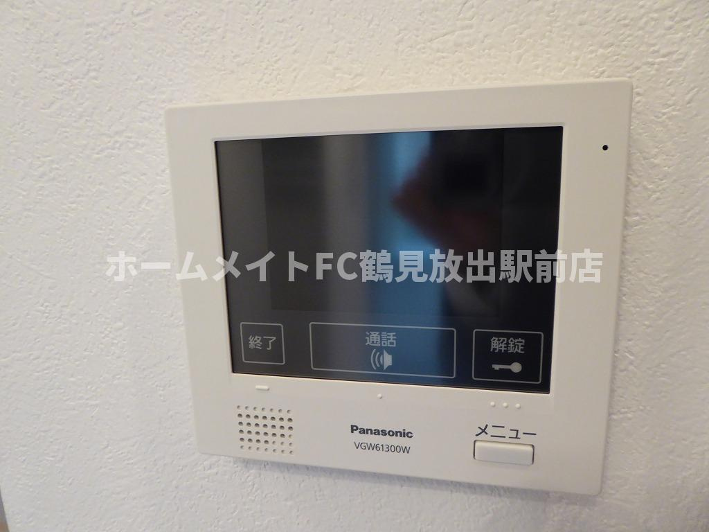 大阪市城東区新喜多東１丁目のハイツのセキュリティ|ＴＶモニターホン
