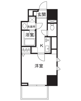 【間取り】 | ラ・グレイス溝の口