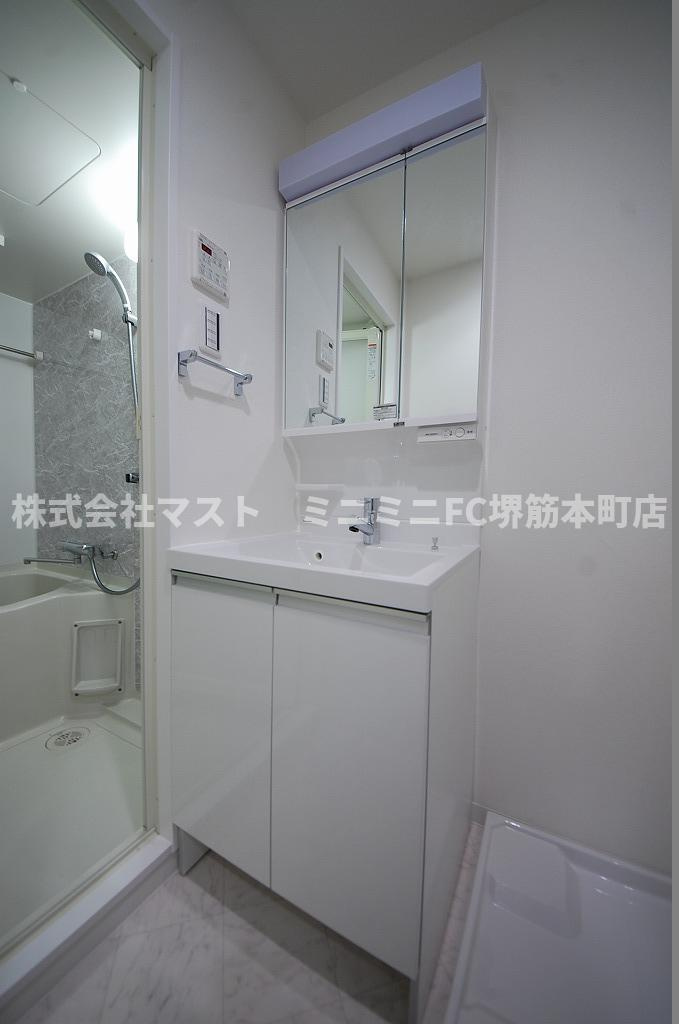 セイル淀屋橋の洗面所