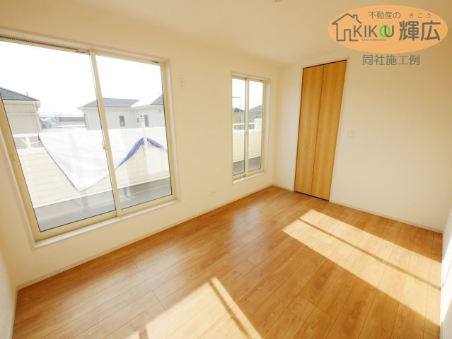 明石市大久保町江井島（全1棟）新築の洋室|同社施工例です。