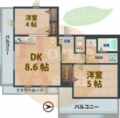 Peabody　Homes　Nakanosakaueの画像