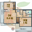 Peabody　Homes　Nakanosakaueの画像
