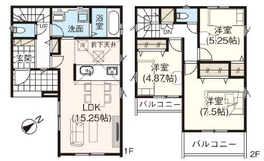 桶川市朝日４期　全２棟　１号棟