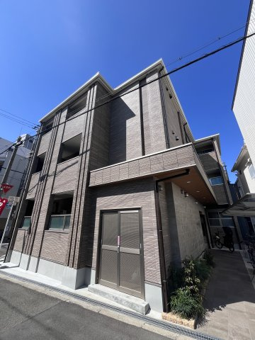 大阪市都島区都島南通１丁目のアパートの外観