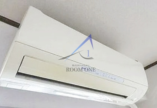 升本マンションの設備|エアコンです。