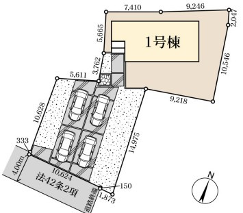 【区画図】 | Livele Garden.S熊谷市上之 第7　新築住宅