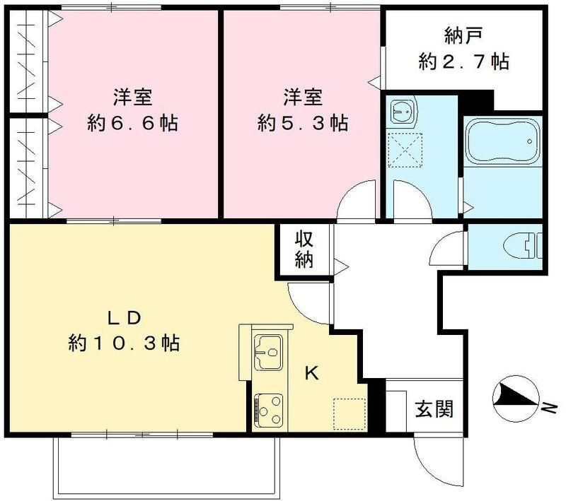 パインリーフの間取り