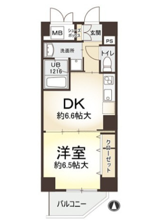 【間取り】 | プリマベラ福島
