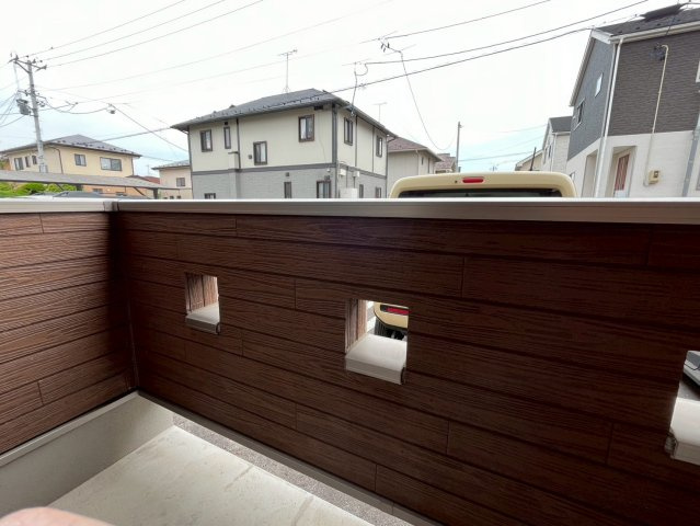エスペランサ会津町のバルコニー