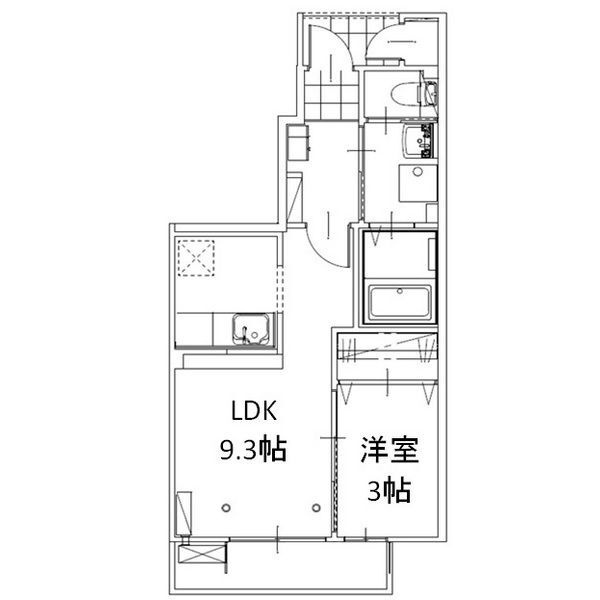 エスペランサ会津町の間取り