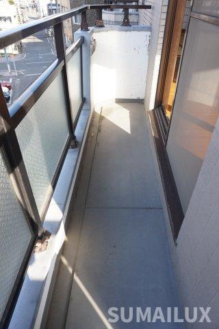 ナビオ水前寺のバルコニー