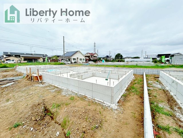 土浦市木田余西台第2　新築戸建　8号棟の外観